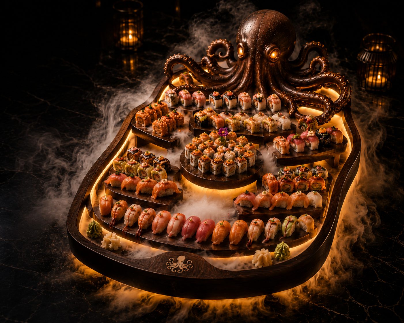 Harbor 2.0 custom sushi board